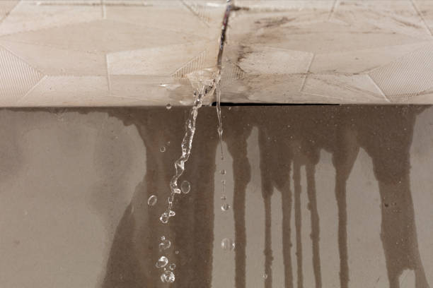 Professional Water Extraction technician working in Bigfoot, TX